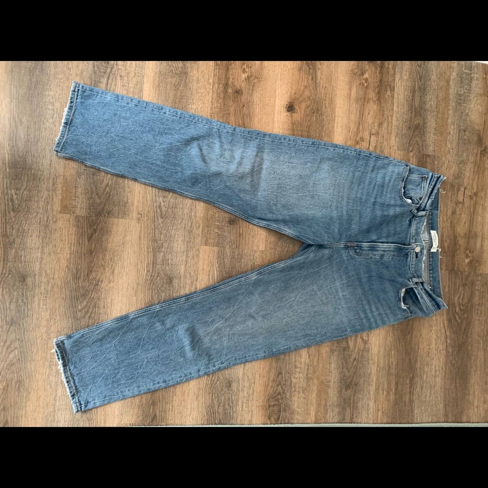 Abercrombie & Fitch 90s Ultra High Rise Straight Jeans | 31R | EUC